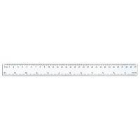 Lyreco Budget Ruler 30cm Clear