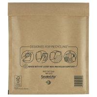 Mail Lite Bubble Lined Gold Postal Bags E2 220X260mm Box of 100