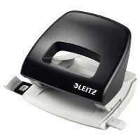 Leitz NeXXt Series 5038 Small 16 Sheet 2 Hole Punch Black