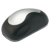 Magnetic Mouse Shaped Whiteboard Eraser - Black/Silver