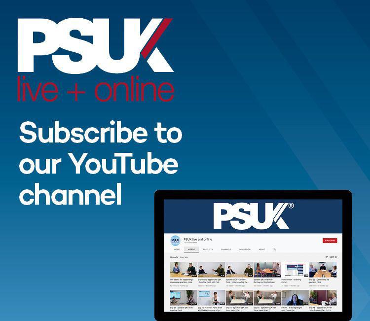 PSUK Live + Online YouTube Channel Subscribe
