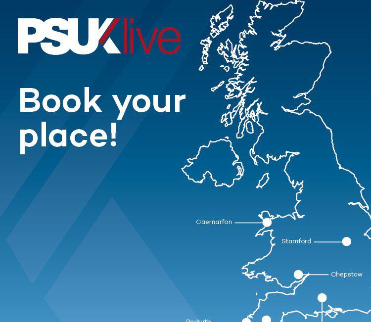 PSUK Live Book your place!