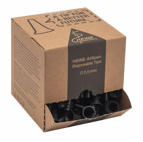 AllSpec disposable Otoscope tips 2.5mm (singles 250 tips