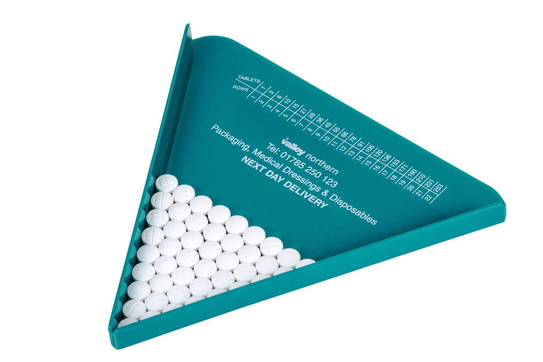 Precision Plastic Dispensing Counting Triangle