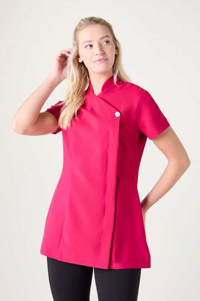 Pink One Button Tunic