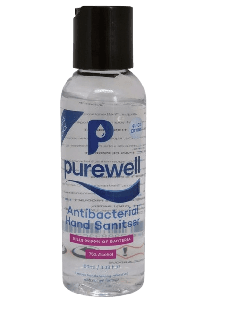 G441504 Purewell Hand Sanitising Gel 100ml