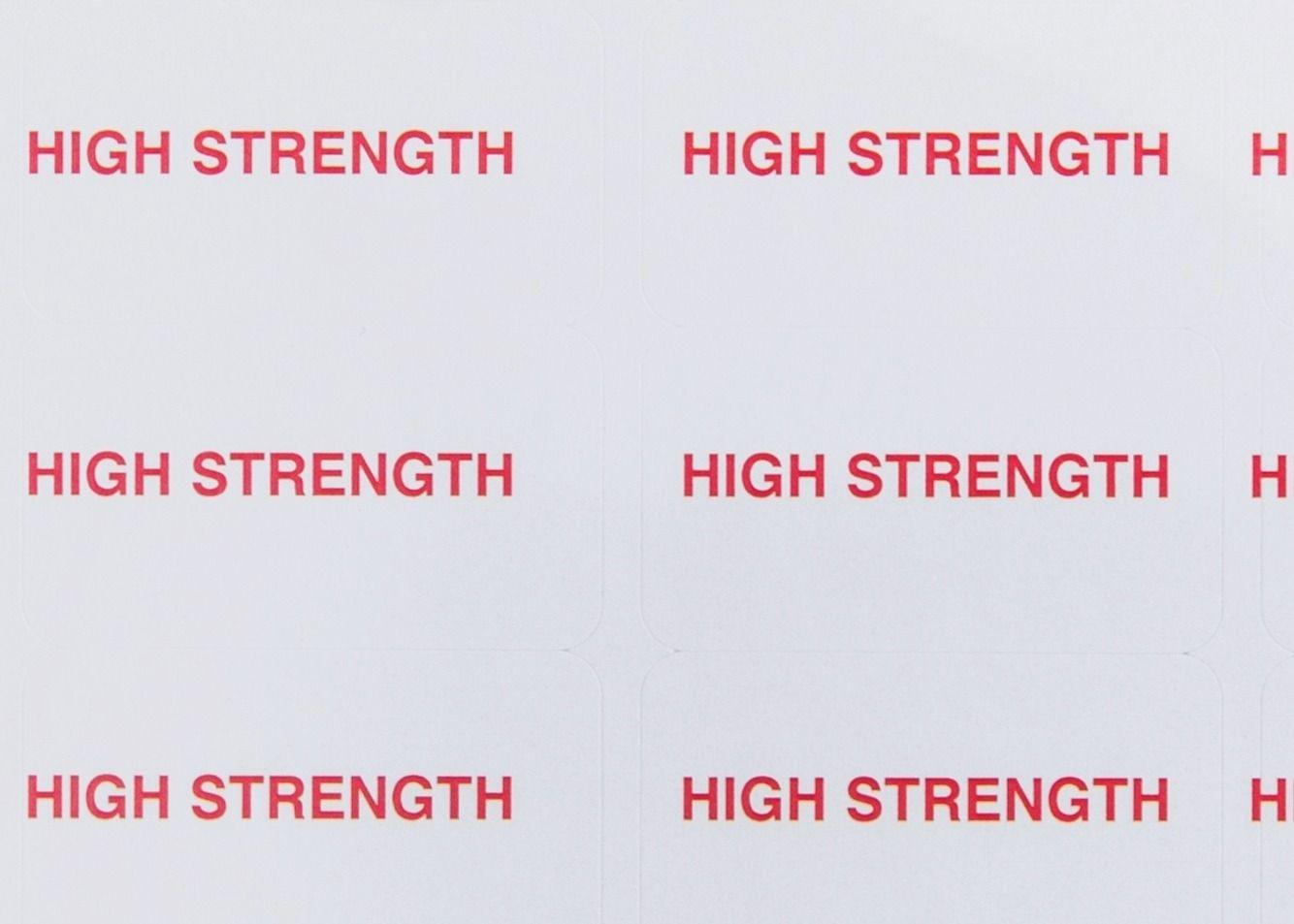 HSOP65L Status High Strength Labels