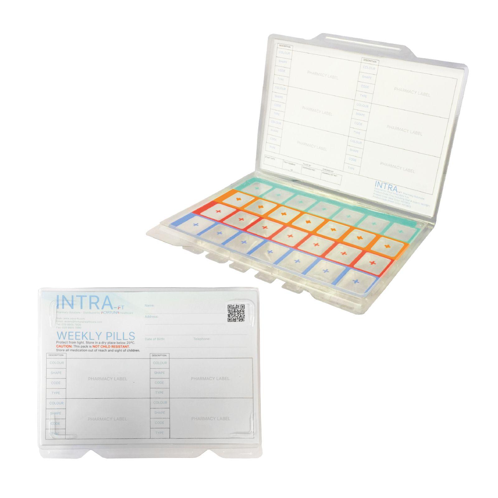 Fortuna Tablet Blister Pk Std 1 Wk X4 Daily Inc Seal & Inserts 250 Pcs
