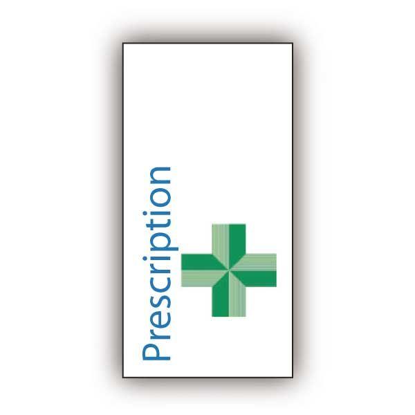 Fortuna Prescription Bags Paper Block Bottom 247x88x127mm (1000Pcs) P4 OR50