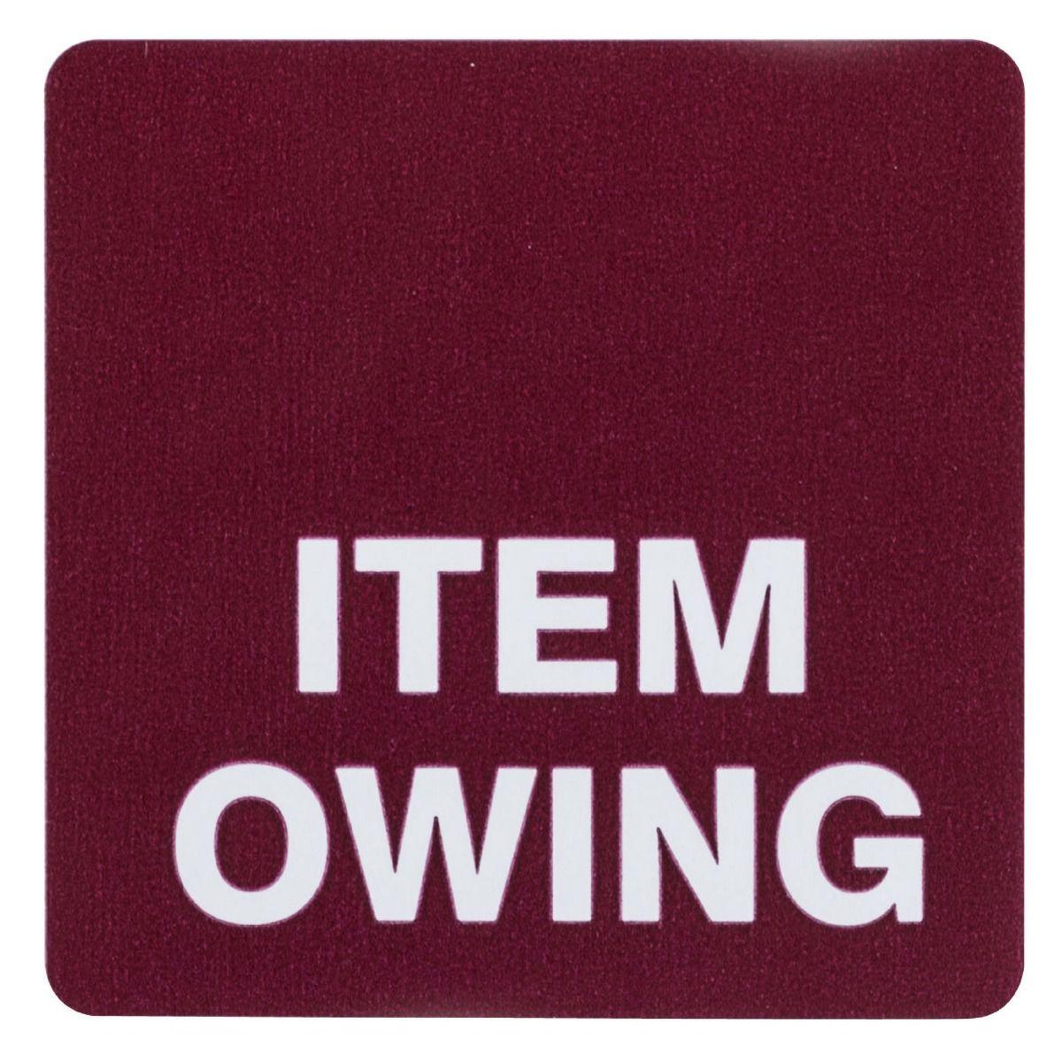 IOUL Status Item Owing Labels