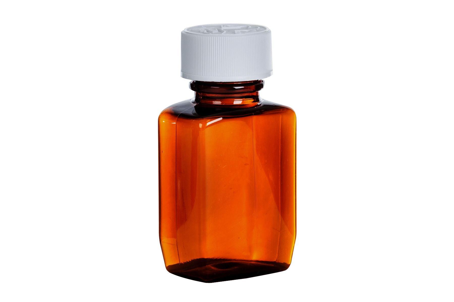 KTB90C CuboPac Tablet Bottle inc CRC closures 90ml