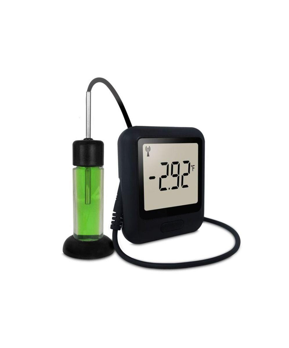 Denward Calibrated Wifi Temp & Hum Data Logging Sensor With Glycol Probe Ambient (Mhra Compliant)