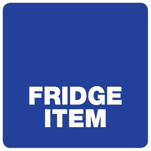 MBFIL-B Status Fridge Item Labels -BULK PACK 5 rolls of 500