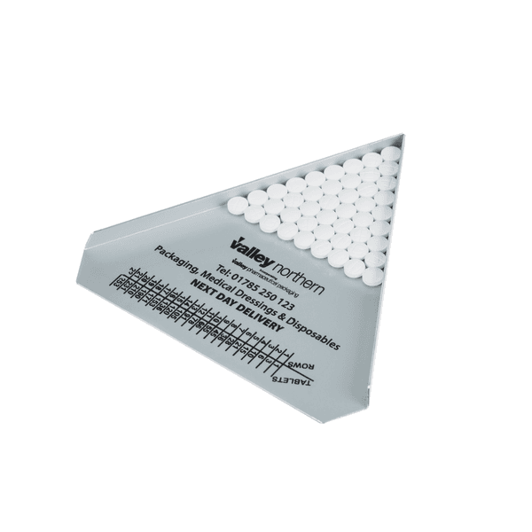 Precision Metal Dispensing Counting Triangle