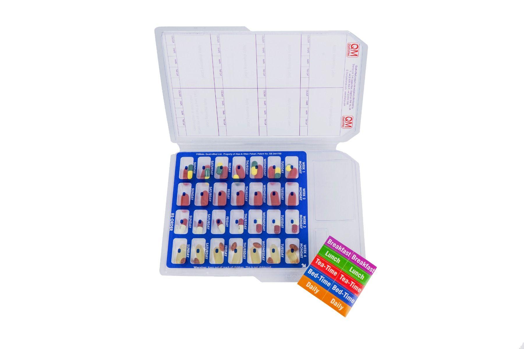 MDT50L PillMate Disposable Tablet Tray Monthly