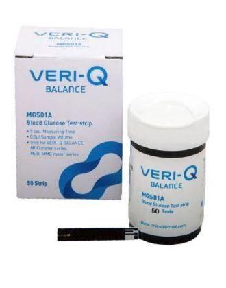 Veri-Q Blood Glucose Strips x 50