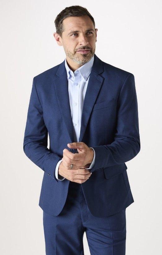 Blue Contemporary Jacket R (34-52)