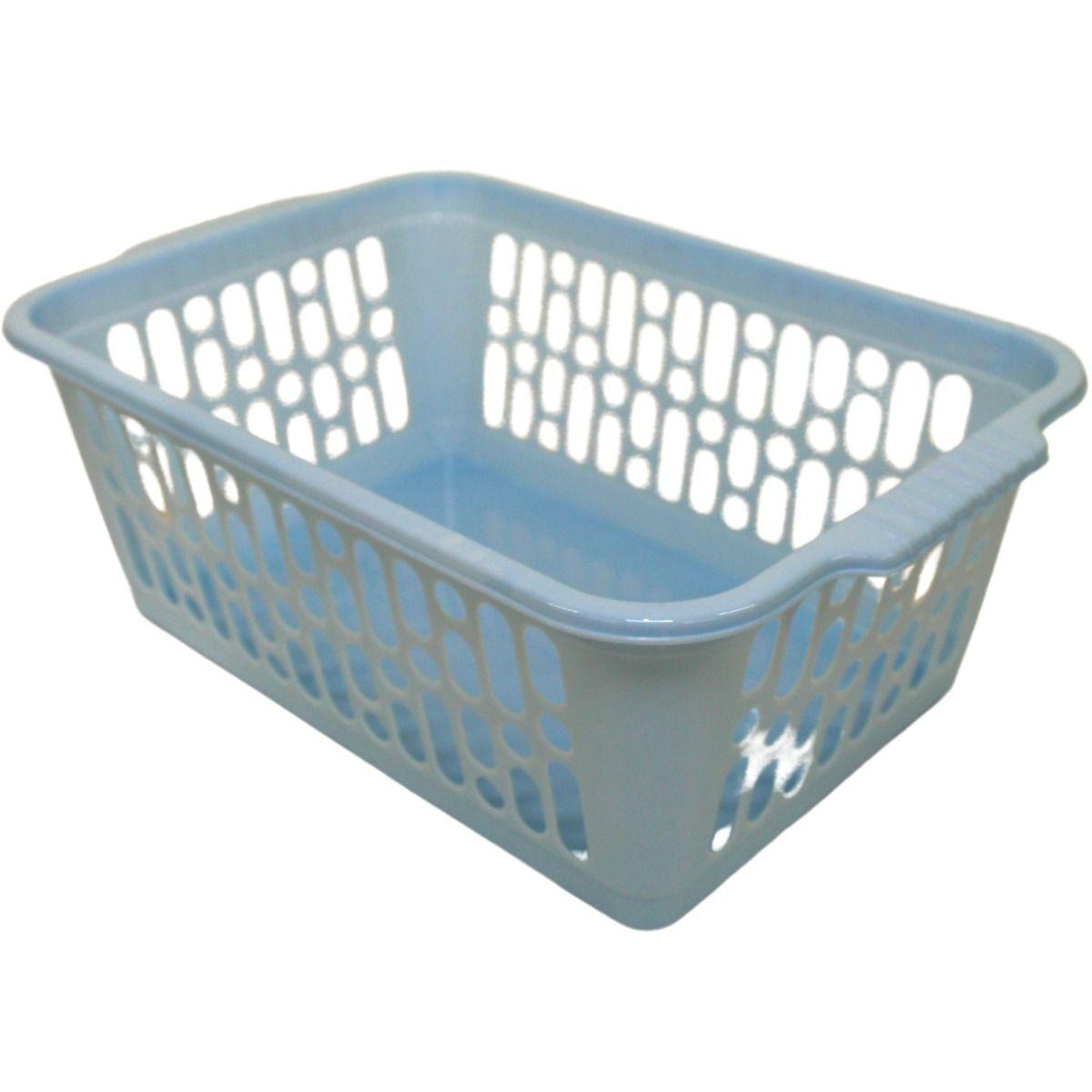 PB280-CB(1) Baskets-Cool Blue Plastic 300x200x110mm