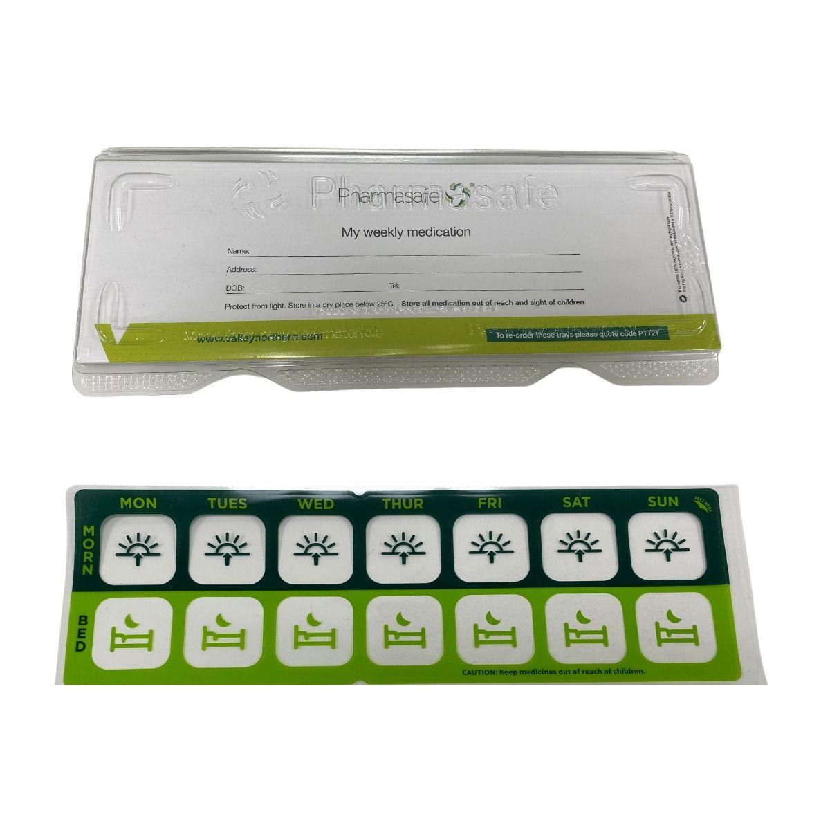 Pharmasafe Disposable TABLET - Dosset Boxes, Pill Blister Pack,