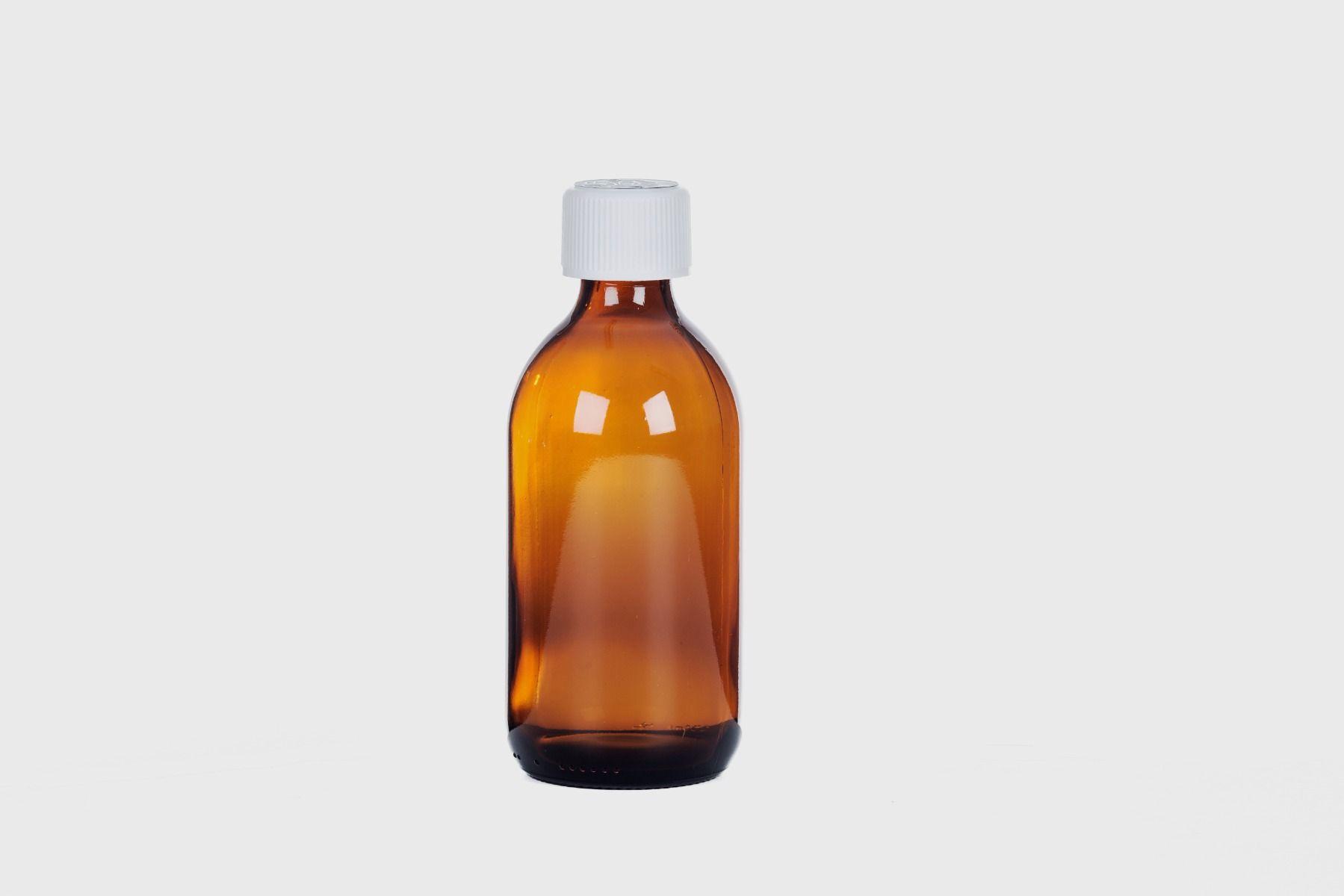 RGB300RC Pharmasafe Ready Capped Glass Bottles 300ml