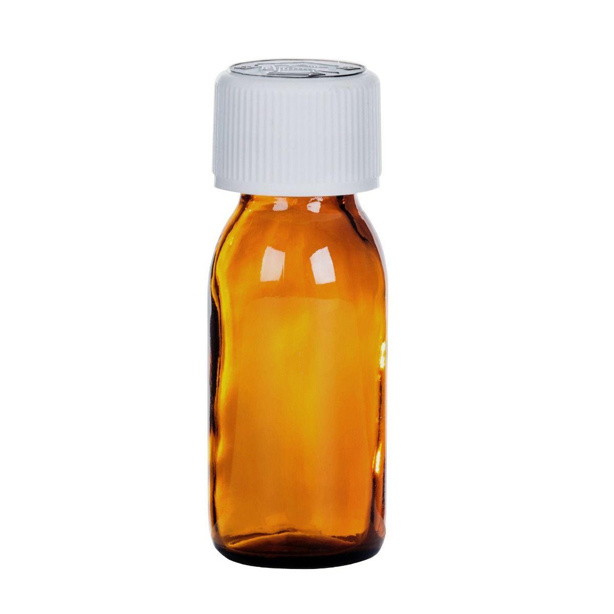 RGB60RC Pharmasafe Ready Capped Glass Bottles 60ml