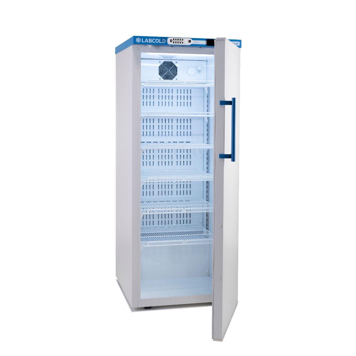 RLDF1024DIGLOCK Labcold free standing refrigerator 340ltr solid door