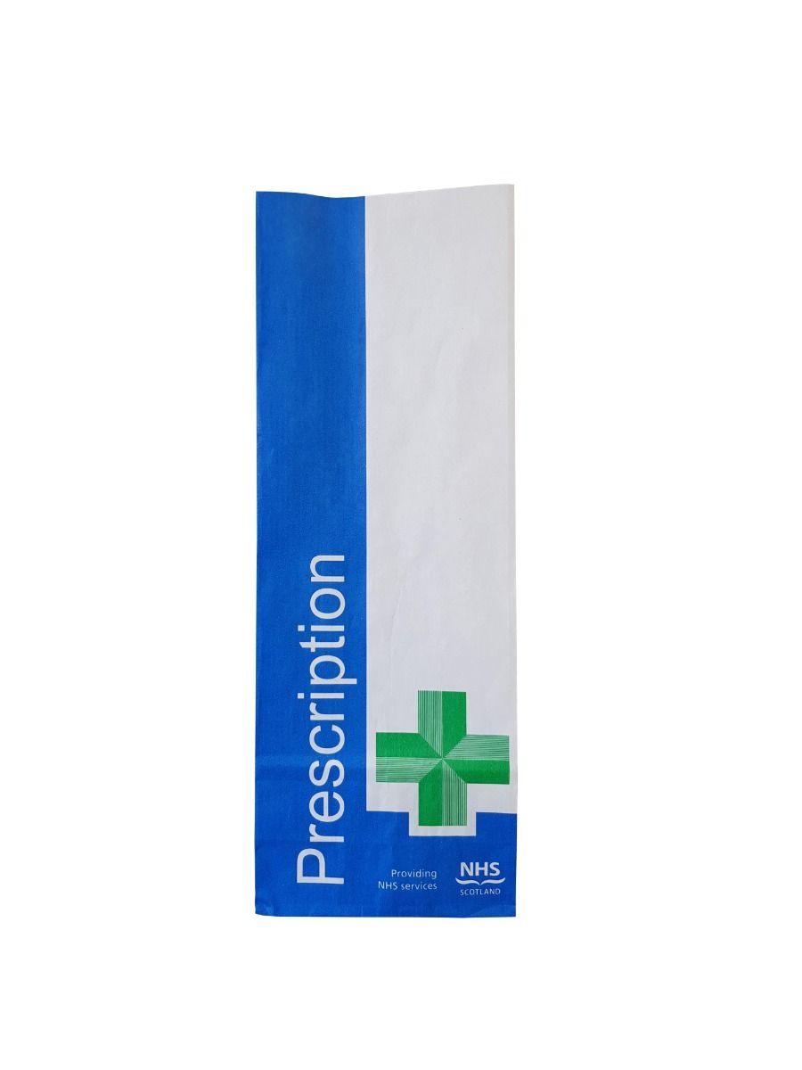 ProPac 75x50x220mm NHS Scotland Prescription Bags