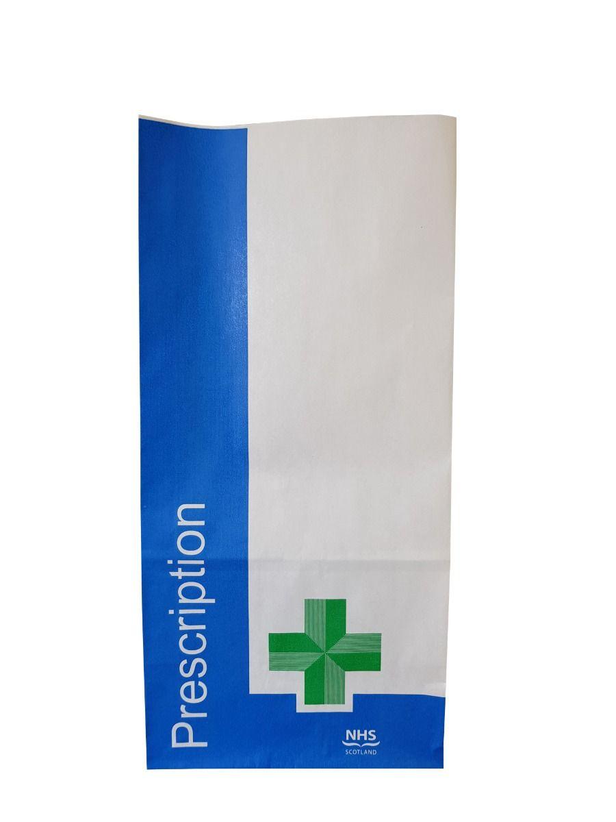 ProPac 125x85x250mm NHS Scotland Prescription Bags