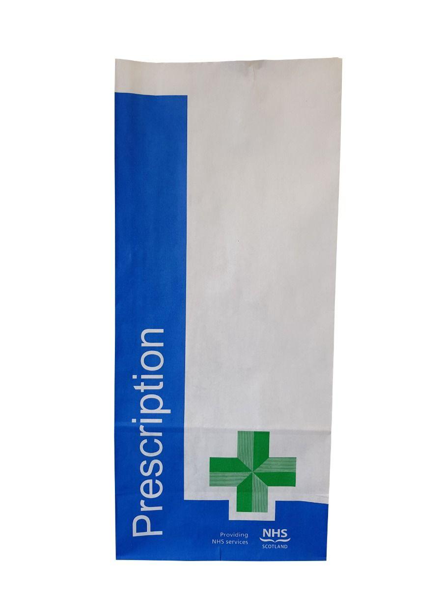 ProPac 320x150x100mm NHS Scotland Prescription Bags