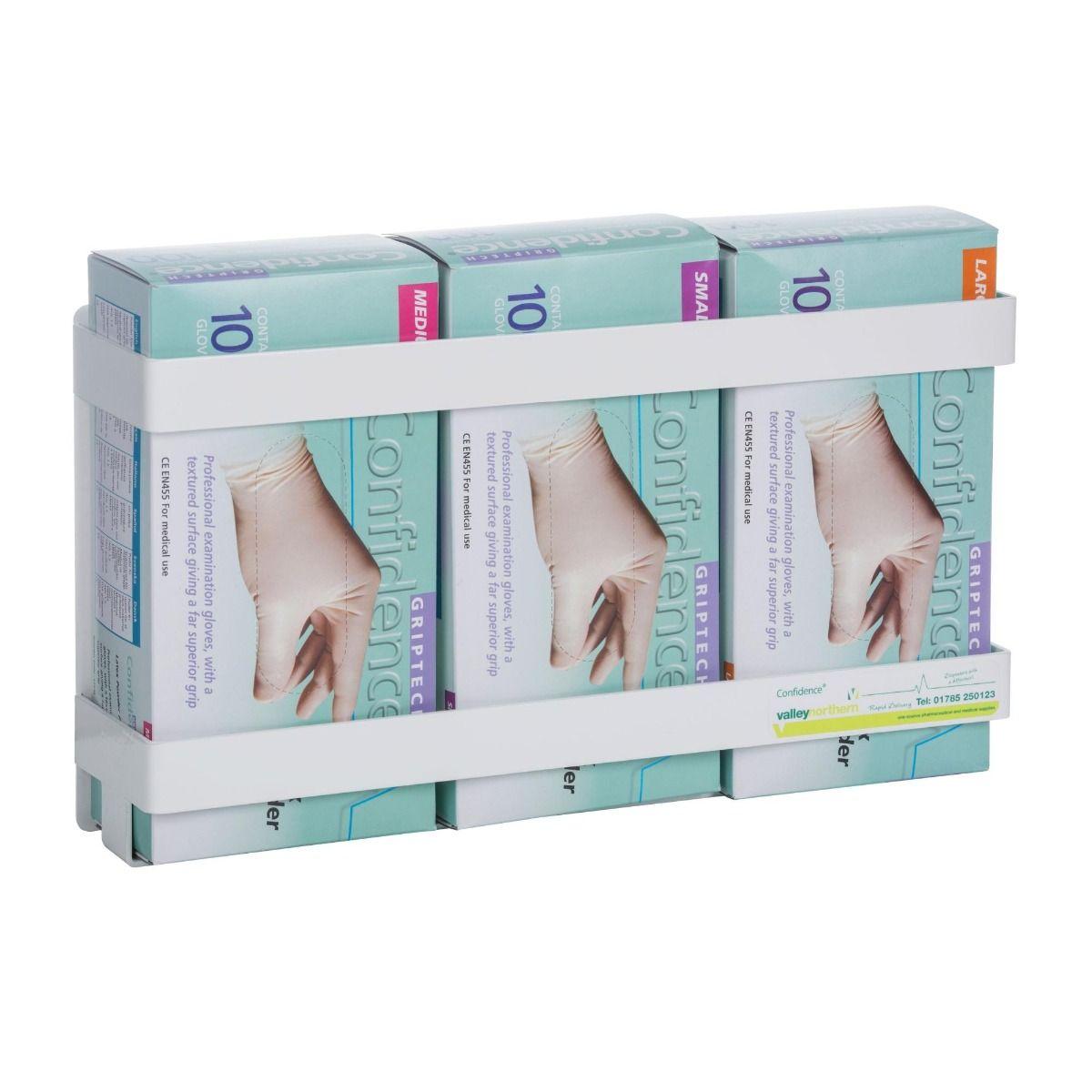 TGD Confidence Triple Glove Dispenser