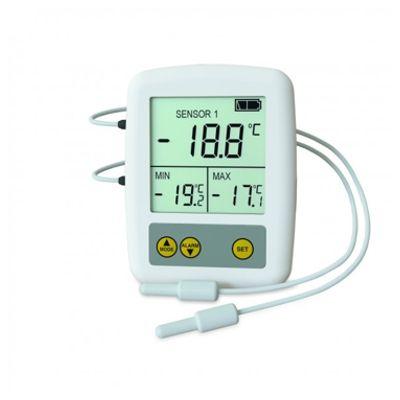 Denward Calibrated Dual Probe Dual Display Thermometer Freezer (Mhra Compliant)