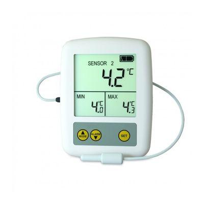 Denward Calibrated Single Probe Dual Display Thermometer Freezer (Mhra Compliant)