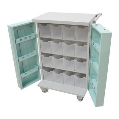 Denward 16 Bin Original Packaging Trolley