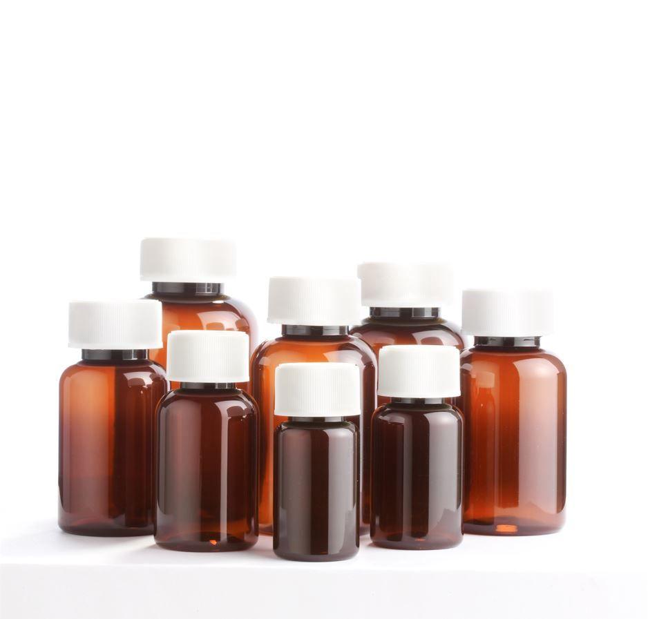 Denward 100 X 150Ml Unopac Capped Plastic Tablet Bottle