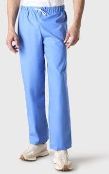 Hosp Blue Unisex Lightweight Scrub Trs (XS-XXXXXL)