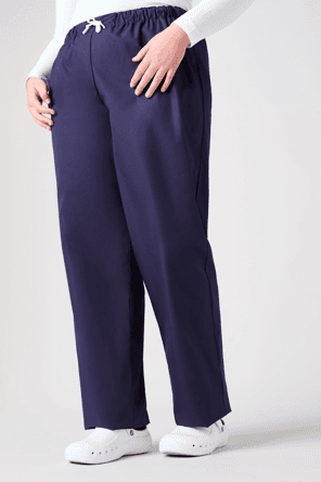 Navy Unisex Lightweight Scrub Trouser (XXS-XXXXXL)