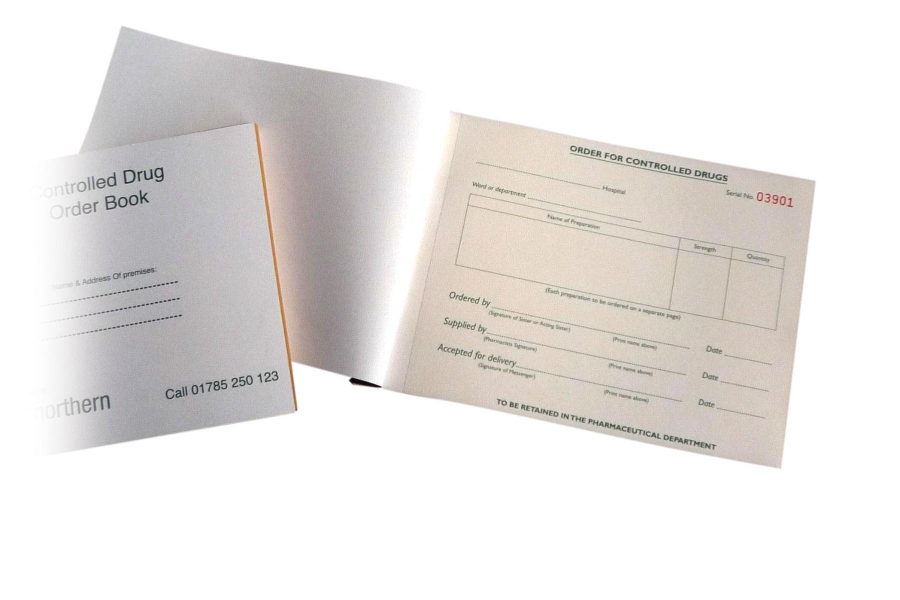 W0COB Ward Controlled Drug Order Book