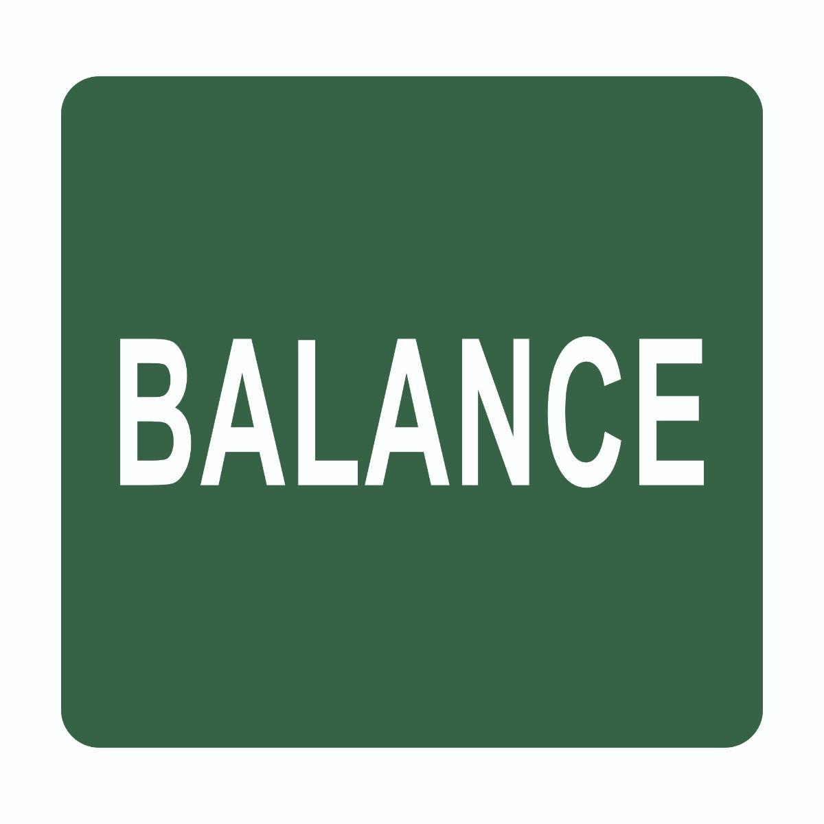 WD-BAL Status Labels BALANCE