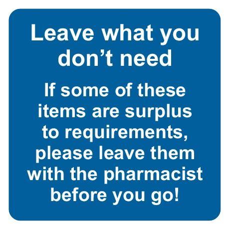 WD-LIL Status Labels Leave what you don't need