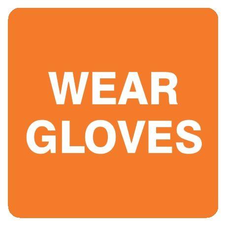 WD-WGL Status Wear Gloves Labels